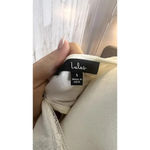 Lulus  Women's Small White Crochet Lace Babydoll Long Sleeve Short‎ Party Dress Photo 5