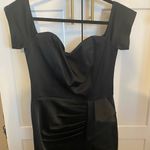 Dress the Population Alani Black Tie off New Year’s eve Party cocktail Dress Photo 10