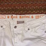 Rock Revival  WHITE BLING SKINNY JEANS Photo 3