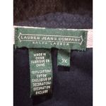 Lauren Jeans Co Polo Rugby Shirt Top 3/4 Sleeve Nautical‎ Themed Embroidered 3X Red Size undefined Photo 5