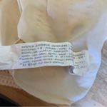 ZARA  Cream Crocheted Mini Skirt With Embroidered Sunflowers S Photo 5