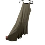 Soft Surroundings  maxi dress Size M/L Olive Green Tank Dresses Photo 1