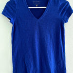 Lilly Pulitzer Lilly Pulitzer Top Womens XXS Blue Cotton Minimalist Capsule Luxury Preppy Photo 0