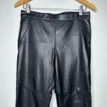 Free People Black Faux Leather Never Let Go Leggings Size 27 Photo 3