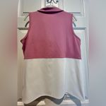 Sincerely Jules  golf active top - pink white - large Photo 1