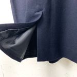 Lands' End Vintage  Wool Crewneck Dress Belted Knee Length Polyester Lined Skirt 8 Photo 9