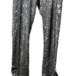 Lululemon Leggings Ruched Geometric Print Athletic Yoga Pants Gym Black Size 2 Photo 0