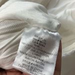 Greylin  by Anthropologie Elegant White Strapless wide leg jumpsuit size small #7 Photo 13