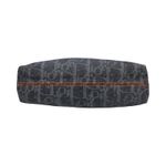 Christian Dior  Homme Monogram Flight Pouch Navy Denim Orange Trim Made in Spain Photo 8