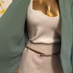 OVI Women's Sage Green open front blazer size M Photo 2