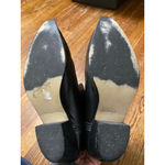 Vintage Black Leather Cowboy Boots 8.5 Western Quiet Luxury Rodeo Country Cowgir Photo 12