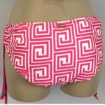Antonio Melani Pink & White Print Swim Bathing Suit Bottoms S Photo 1
