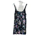 Torrid Tropical Colorful Floral Wireless Lattice Swim Dress With Briefs Size 2X Photo 6