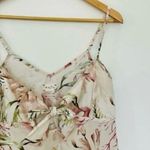 The Lazy Poet Seaweed Loungewear Tie Top Pink Cotton Blush Keyhole Spaghetti Strap Photo 1