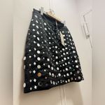 NWT Essential Antwerp Eshiny Satin Mini Mirrored Skirt 36 Black Size 2 Photo 8