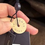 NYDJ  Faux Suede Basic Legging Size 14P Dark Chocolate Brown Stretch Slimming NEW Photo 4