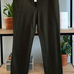 Talbots NWT  Mid-Rise DarkGreen Career Skinny Ankle Twill Dress Pant Trouser, 2 Photo 0