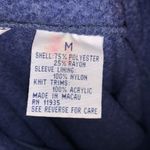 Cabin creek  blue heavy fleece zip up collared winter jacket Photo 4