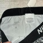 Nike Women’s Training Yoga Tights-Black/White Mezzo full length Photo 2