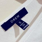 Drew COLBY FAUX WRAP TIE FRONT OFF WHITE VNECK TANK DRESS S Photo 4