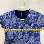 Med Couture MC2 Women’s Scrub Top Size XS Blue Photo 5