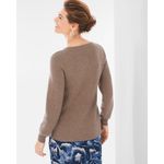 Chico's Chico’s black Label size L high low sweater wool nylon rayon cashmere blend Photo 2