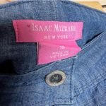 Isaac Mizrahi CLEARANCE! Chambray Button Pocket Shorts Size 16 EUC Photo 4