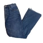 Current/Elliott CURRENT ELLIOTT 23 Blue Jeans Straight Leg Slight Flare Denim High Waist Ankle Photo 1