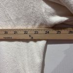 MONROW Quarter Zip Pullover Sweatshirt Top Womens XL Cream Collar Terrycloth NWT Photo 4