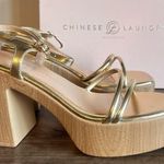 Chinese Laundry  Avianna Metallic Heeled Women's Sandal Size 9 #B1452 Photo 0