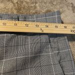Banana Republic  Pants Womens 4 Avery Plaid Gray Sparkle Casual Dress Career Prep Photo 5