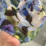 Pretty midi dress 🤍💙NEW💙💛 Blue Size 8 Photo 10