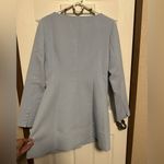 Commense Light Blue Buttoned Long Sleeve Dress Size L Photo 3