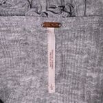 Free People Gray Ruffled Tank Top Photo 4