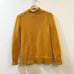 J.Crew Always Oarsman Roll Neck Sweater Women’s Size XXS Mustard Photo 5