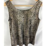 Chico's Travelers Animal Print Tank Size 0 / Small Photo 3