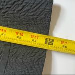 Marc Jacobs  Black Textured Silk Blend Coat Snap Front Long Jacket Small Photo 10