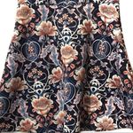 ASOS  sleeveless‎ scuba dress blue peach size 6 Photo 2