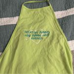 Revolve THE MAYFAIR GROUP x Halter Dress Green M/L Treating Humans Like Humans Photo 1