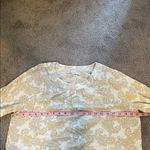 Loft  Women's Paisley Blouse in Cream and Gold Medium NWT Photo 10