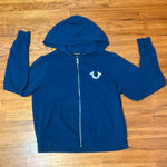 True Religion  Zip-Up Jacket Blue Photo 0