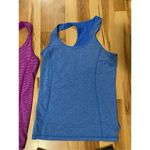 Danskin Now Athletic Works Racerback Tank Tops Shorts Bundle Of 4 Size M Purple Size M Photo 3