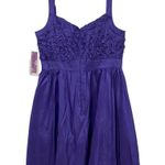 Hailey Logan women's purple A-line dress size 11/12 Junior Evening Wedding Party Photo 1