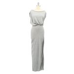 ALLSAINTS Muse Heather Gray Maxi Side Slit Dress 4 All Saints Photo 3