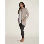 Barefoot Dreams The CozyChic Lite Circle Cardigan size Medium in Tan Cream Photo 7