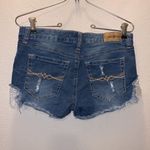 Zco Jeans lightly distressed lace detail jean shorts Blue Size undefined Photo 3
