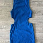 ZARA Cut out Blue Mini Dress Photo 0
