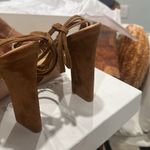 Veronica Beard  Tan Platform Heels Photo 6