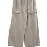 Young Fabulous and Broke ‎ Saidie Pant Wide Leg High Waist Beige Tan Cream Size XS Photo 5