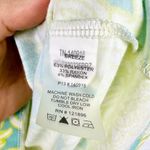 Title Nine Breeze Cowl Neck Dress Size Small Floral Lime Blue Athletic Outdoor Photo 5